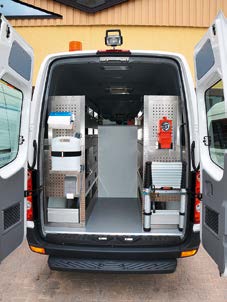 allestimento furgone ricerca perdite acqua 05