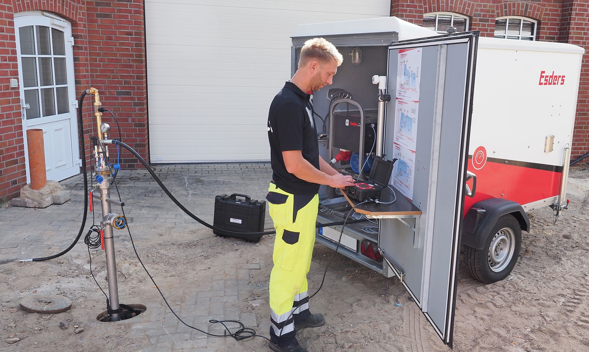 allestimento furgone ricerca perdite gas 10