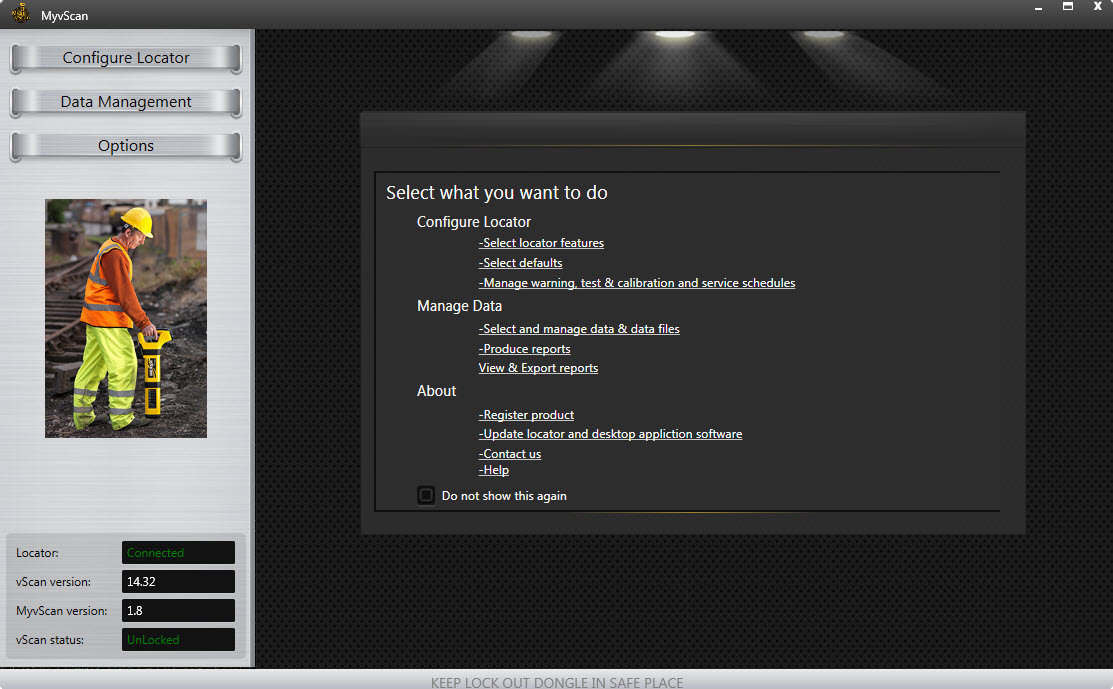 cercaservizi vScan software schermata