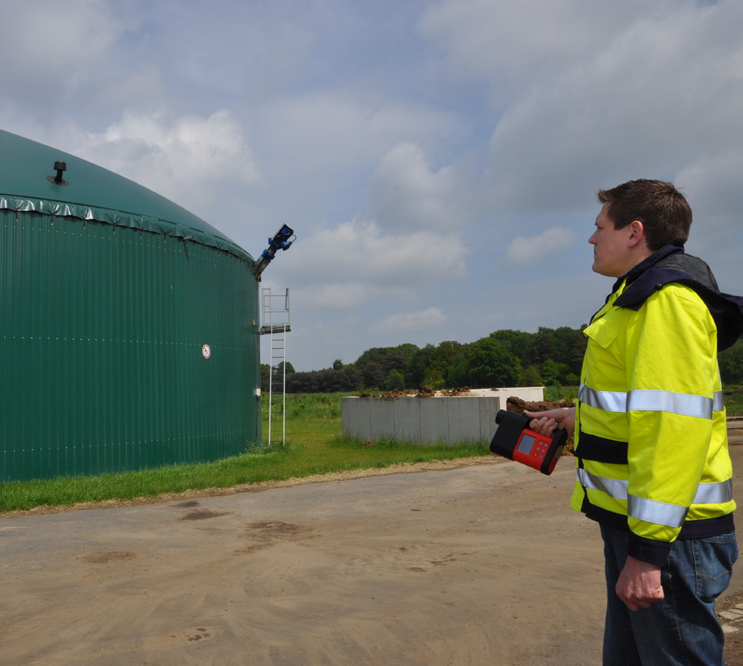 ricerca perdite impianto biogas