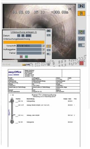 sistema videoispezione MCCOMPACT software